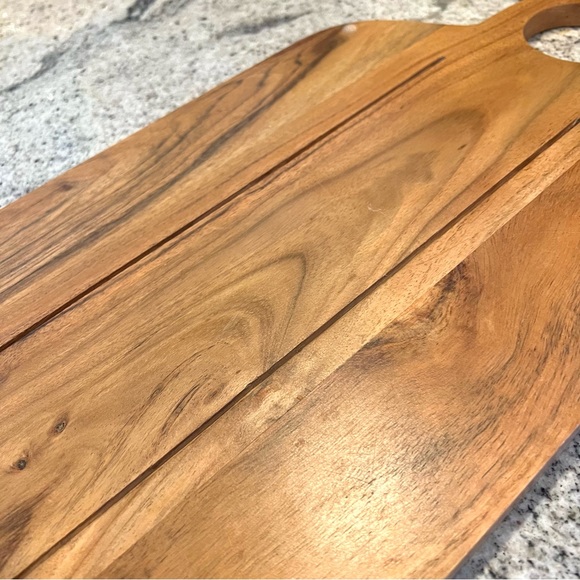 NIB Member's Mark Acacia Wood Charcuterie Boards, Set of 2 - Picture 10 of 15